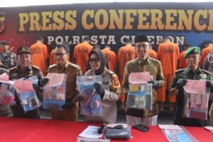 Satuan Satresnarkoba Polresta Cirebon Berhasil Ungkap 13 Kasus