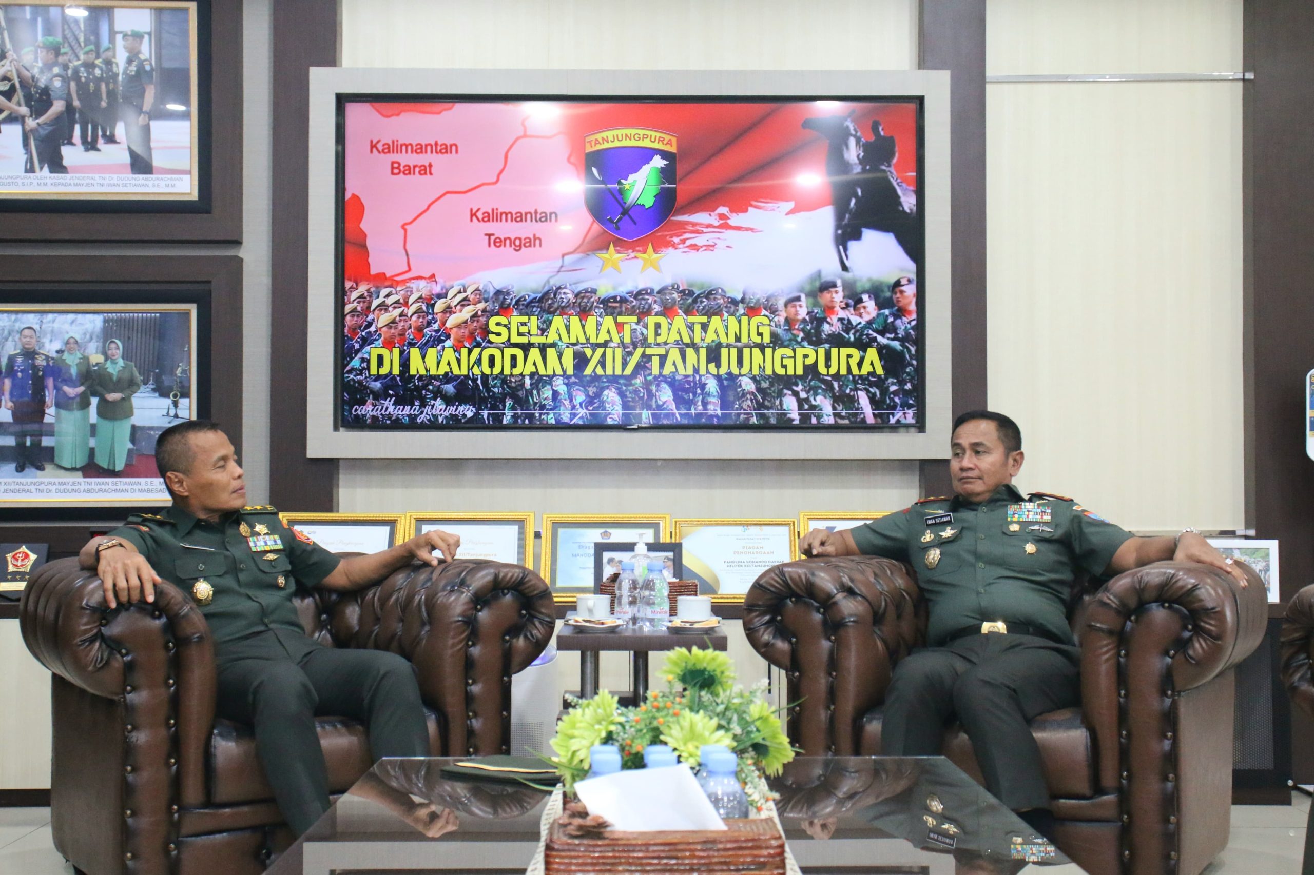 Pangdam Tanjungpura Terima Kunjungan Orjen TNI